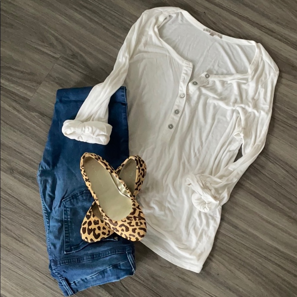 Gap White Blouse